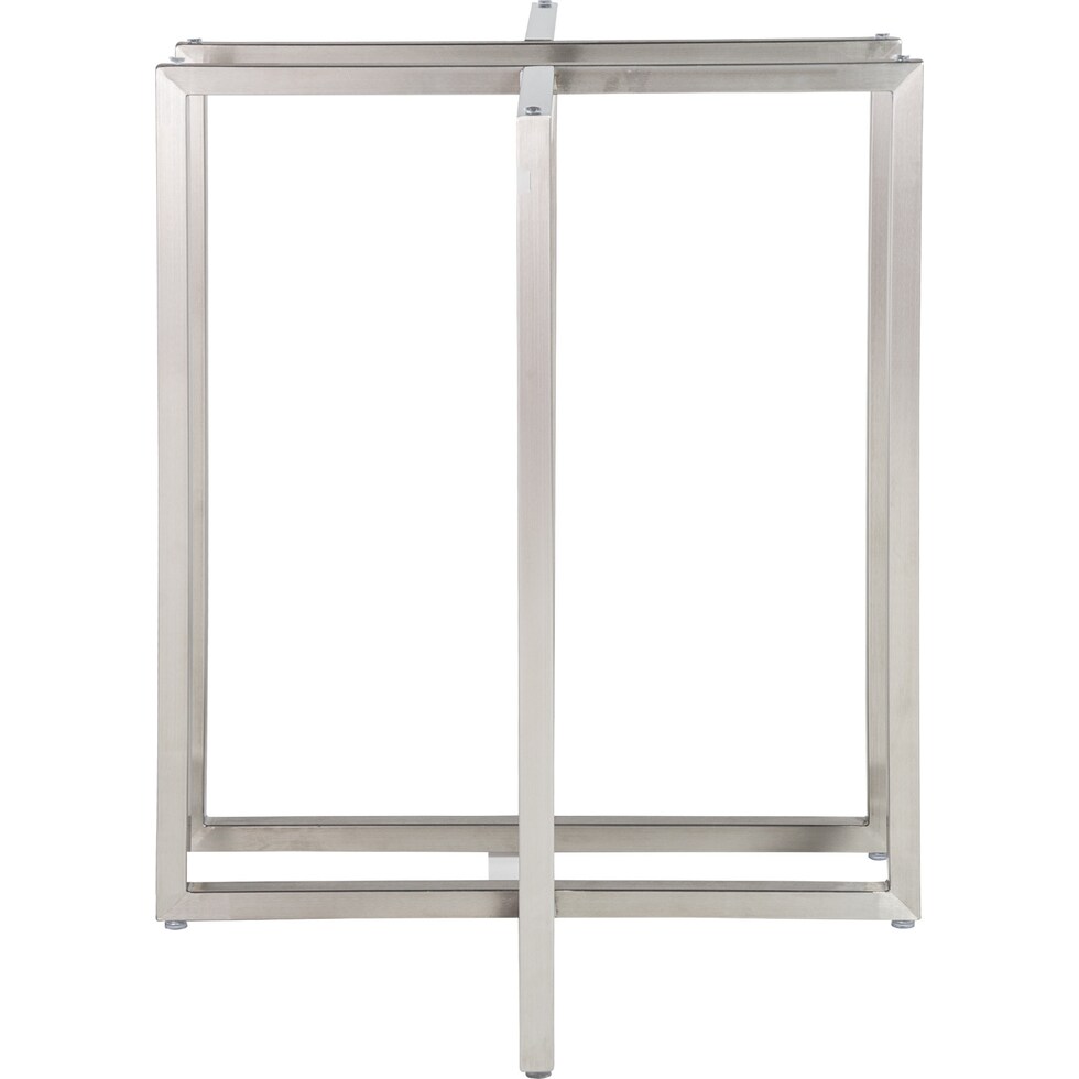 danika stainless steel dining table   