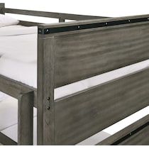 danny gray twin over twin bunk bed   