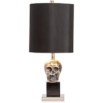 dante black table lamp   