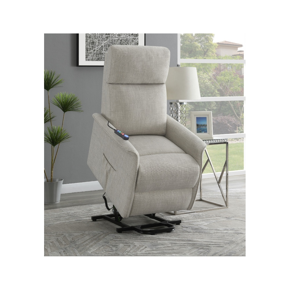 daphne beige recliner   