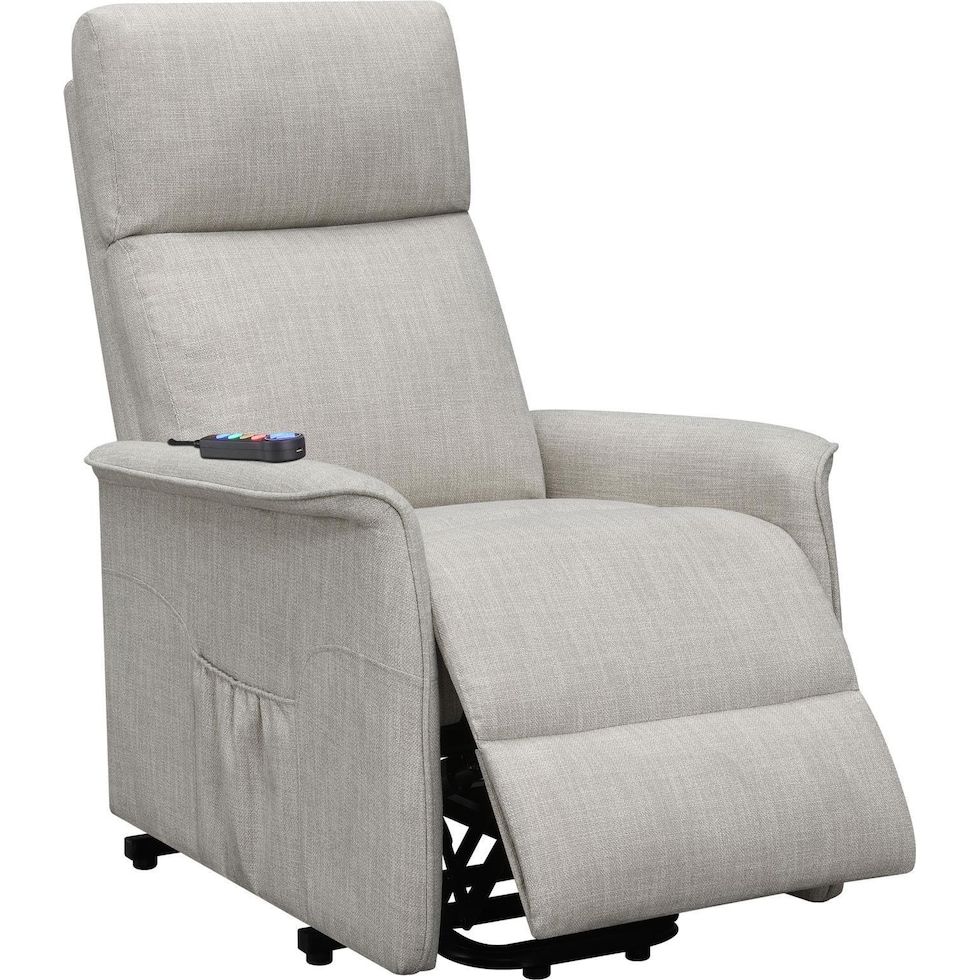 daphne beige recliner   