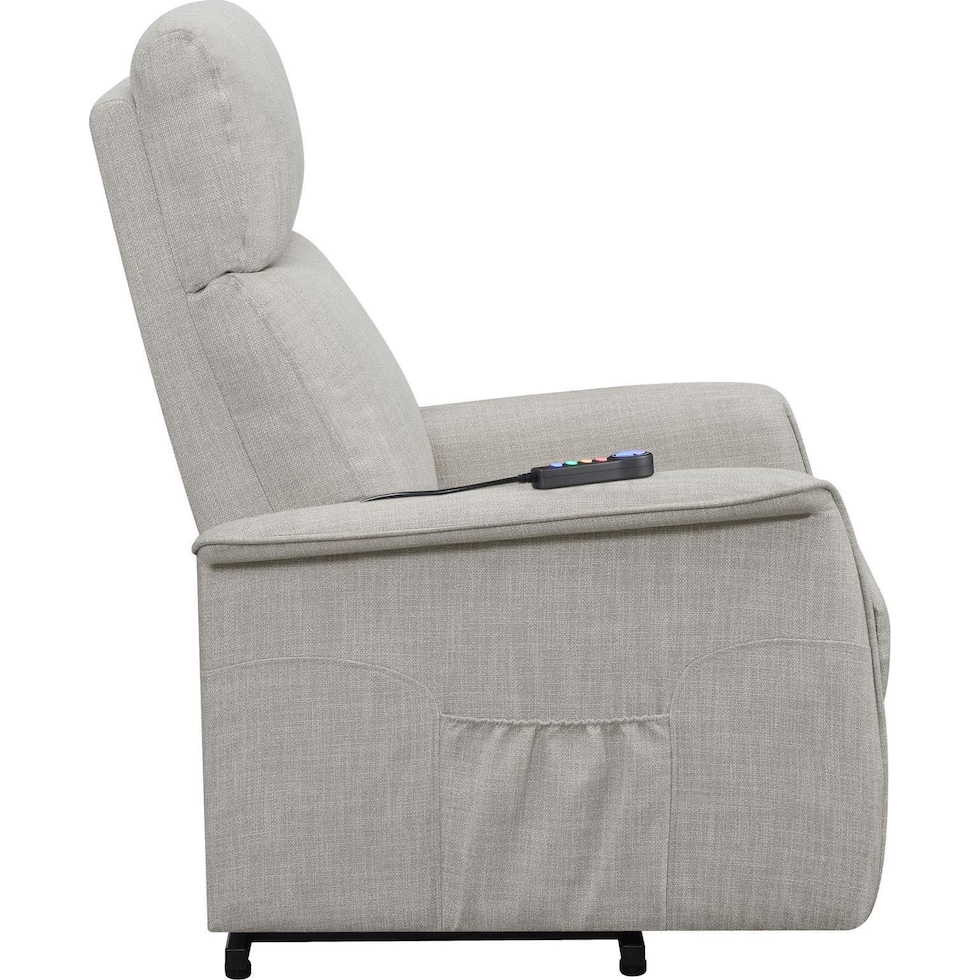 daphne beige recliner   