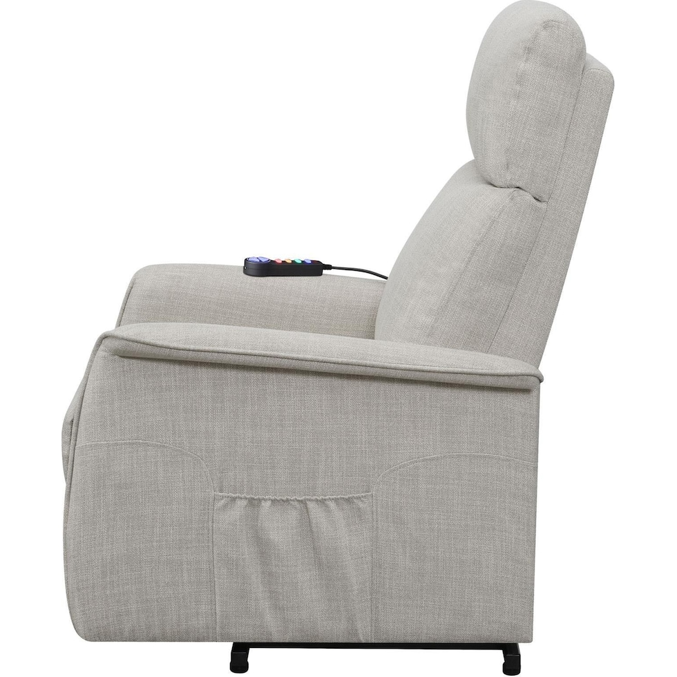 daphne beige recliner   