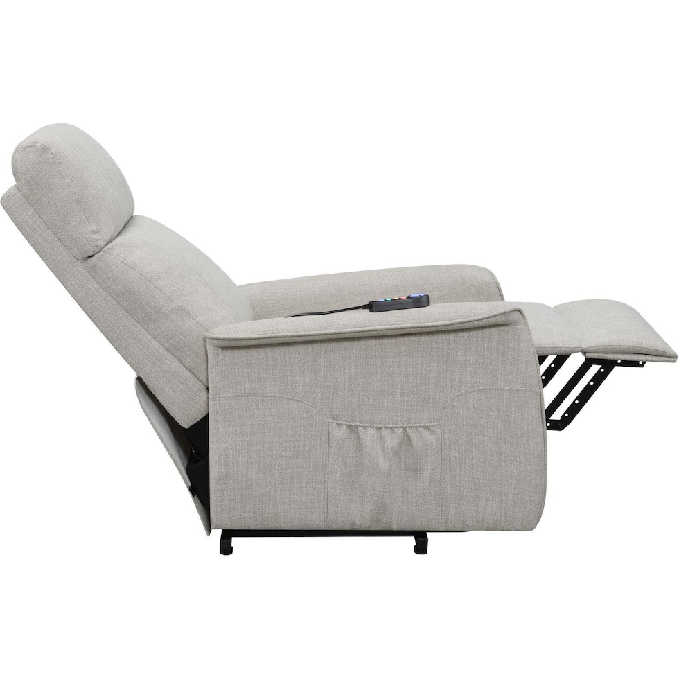 daphne beige recliner   