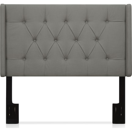 Daphne Upholstered King/California King Headboard - Ash
