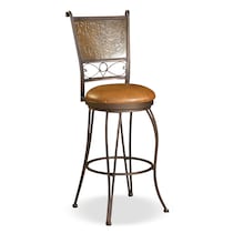 darby brown bar stool   