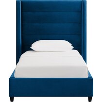 darcy blue twin bed   