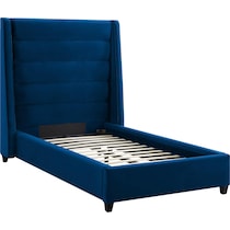 darcy blue twin bed   