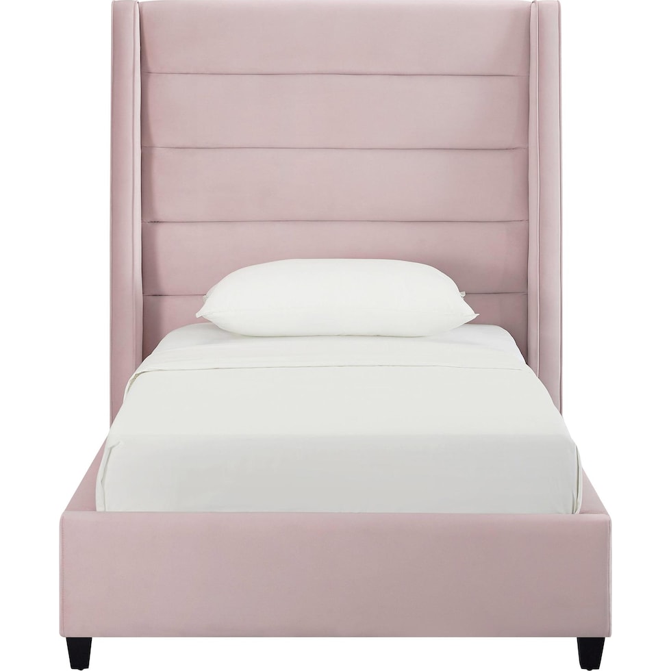 darcy pink twin bed   