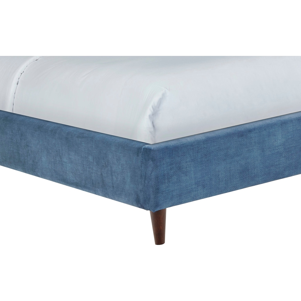 daria blue queen bed   
