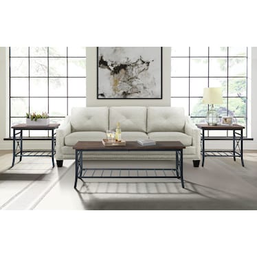 Randozer 3-Piece Table Set with Coffee Table and 2 End Tables