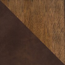 dark brown accent chair   