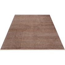 dark brown area rug  x    