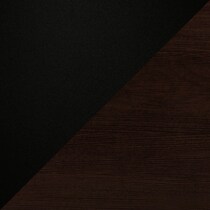 dark brown black swatch  