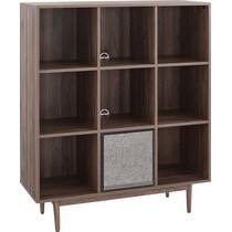 dark brown bookcase   