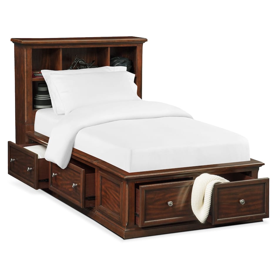 Hanover Youth Bookcase Storage Bed Value City Furniture