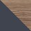 dark brown navy blue swatch  