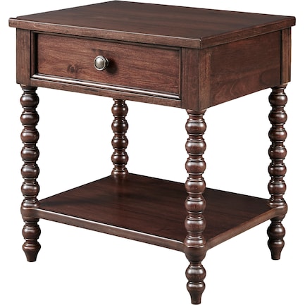 Hillary Nightstand - Brown
