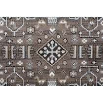 dark brown rug   