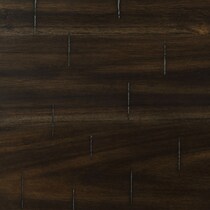 dark brown swatch  