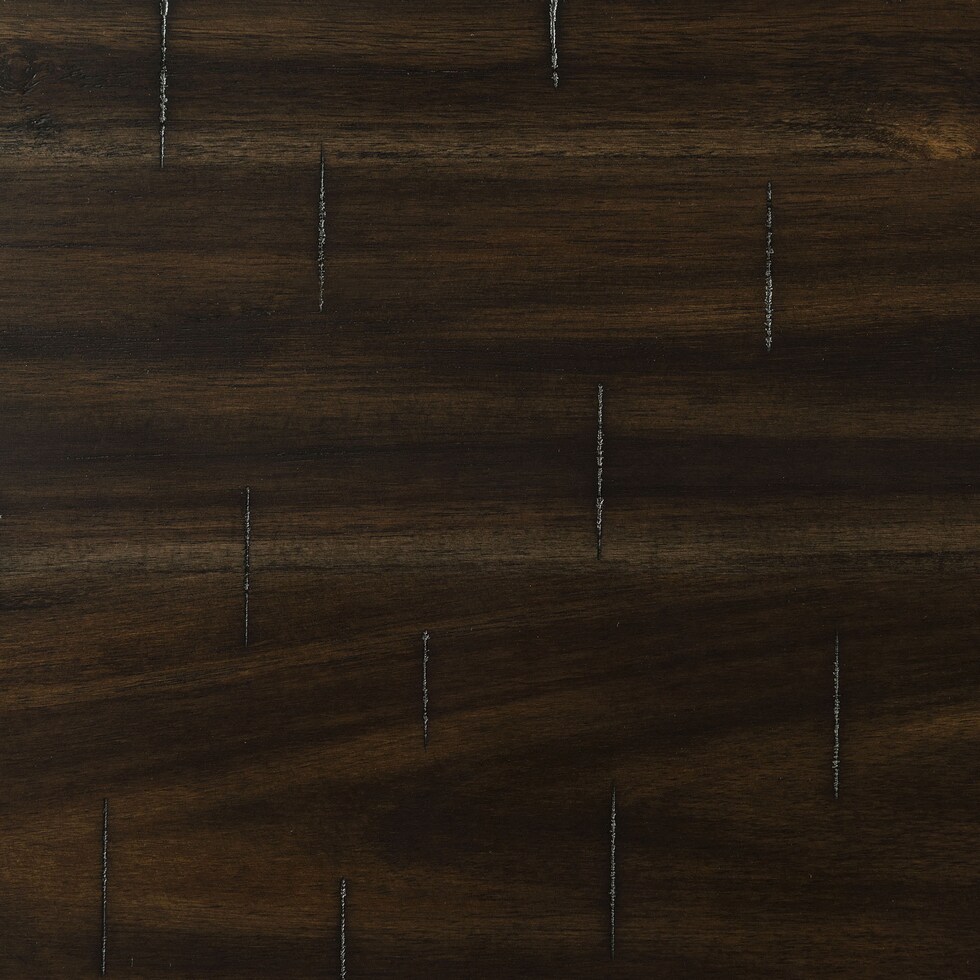 dark brown swatch  