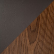dark brown swatch  