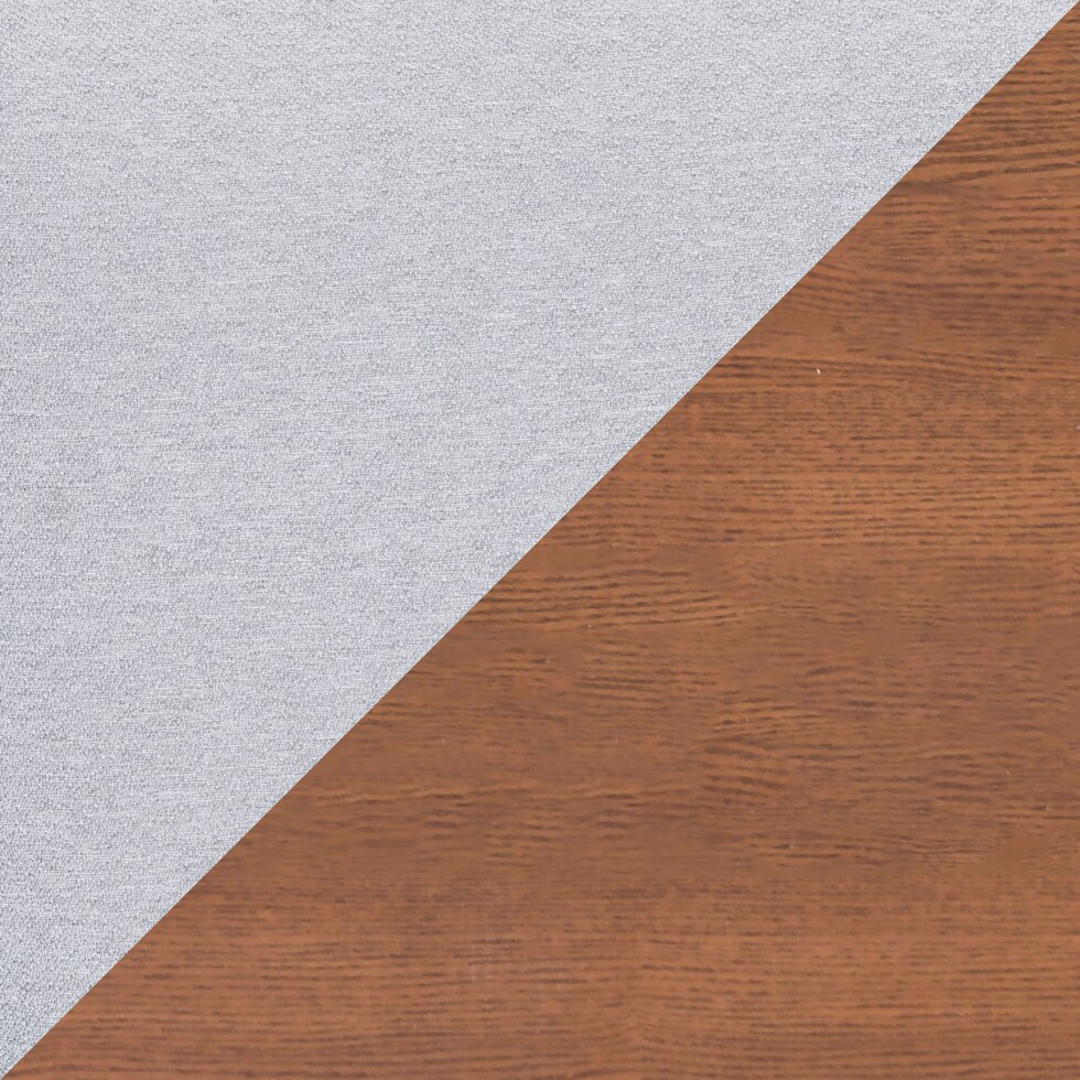 dark brown swatch  