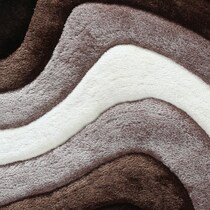 dark brown swatch  