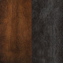 dark brown swatch  