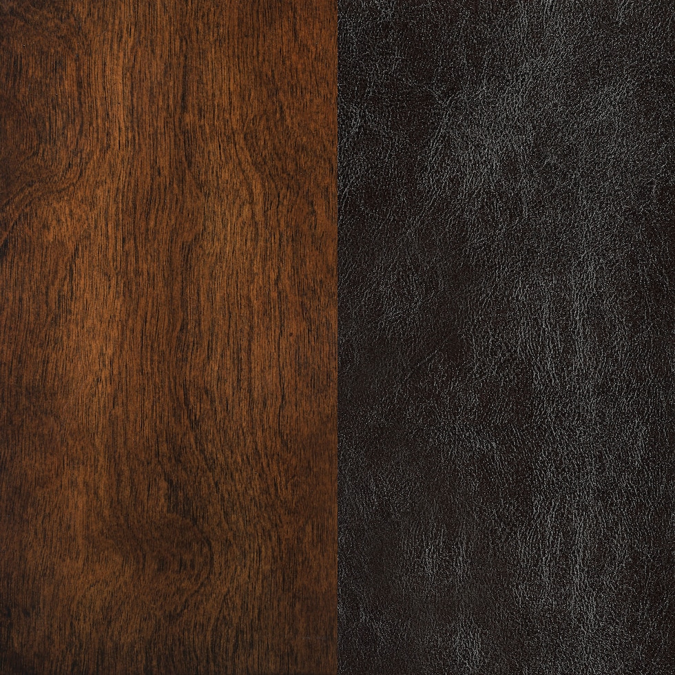 dark brown swatch  