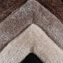 dark brown swatch  