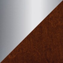 dark brown swatch  