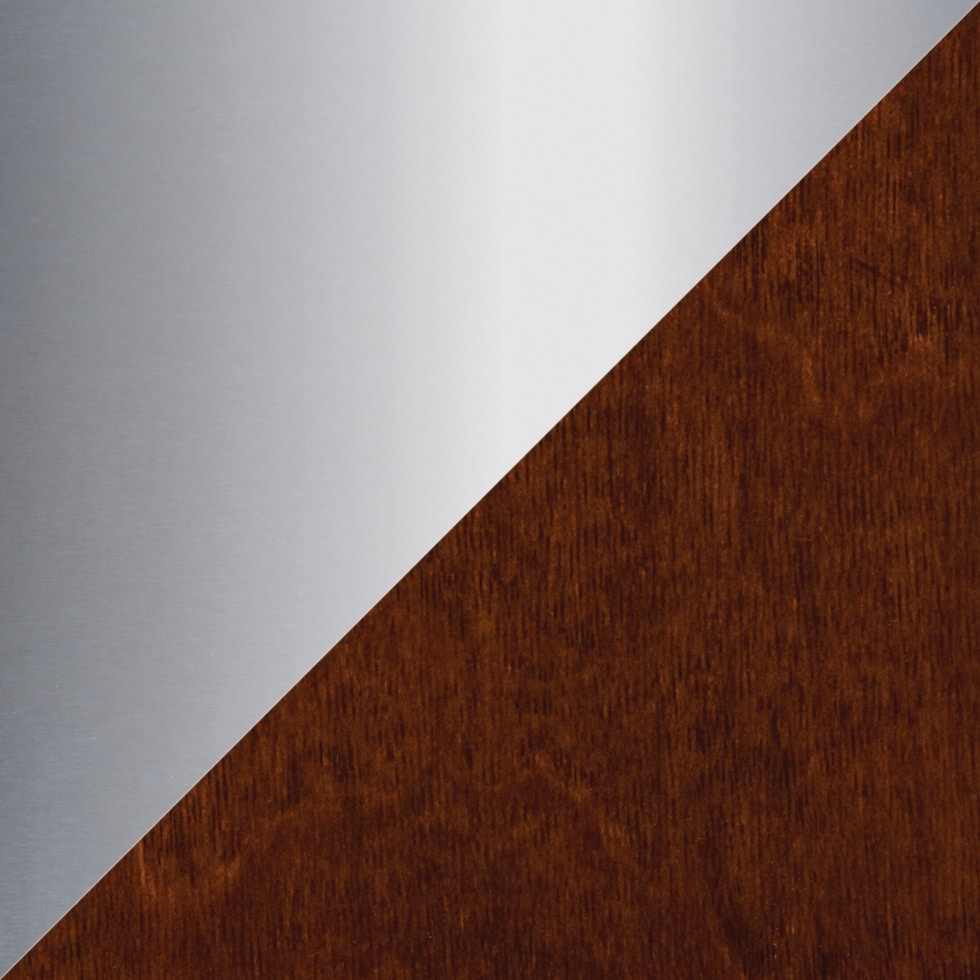 dark brown swatch  