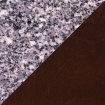 dark brown swatch  