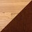 dark brown swatch  