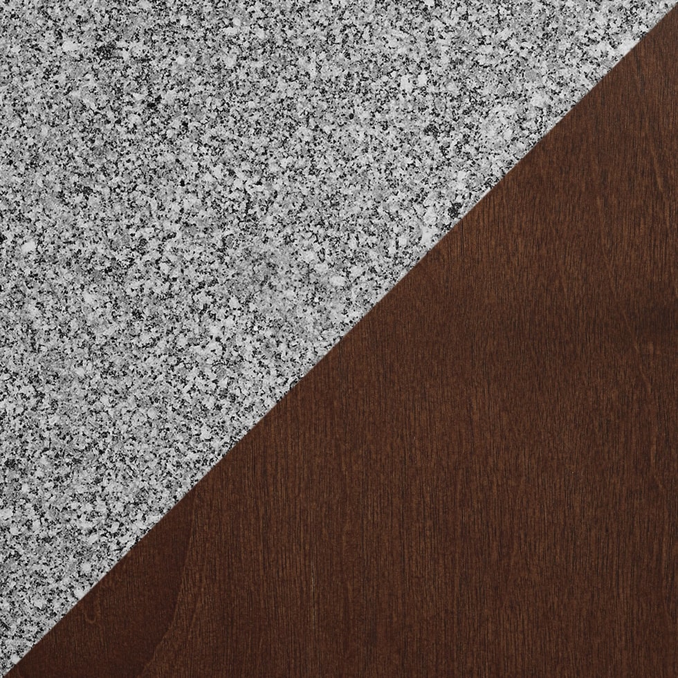 dark brown swatch  