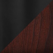 dark brown swatch  