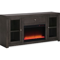 dark brown tv stand   