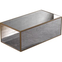 darren mirrored coffee table   