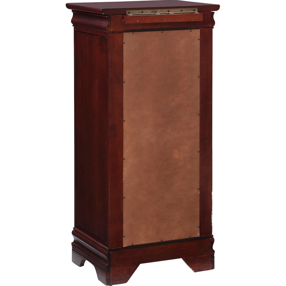 darvin dark brown jewelry armoire   