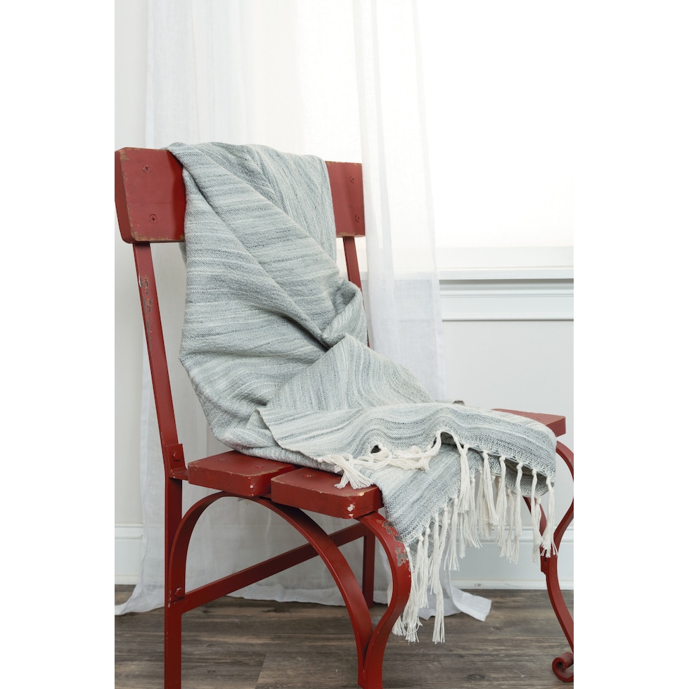 darya gray blanket   