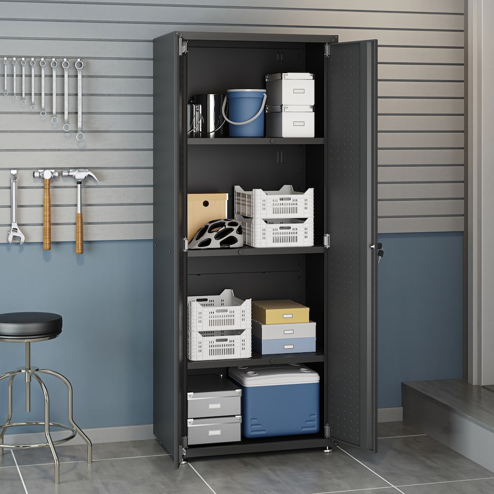 davenport gray garage storage   