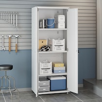 davenport white garage storage   