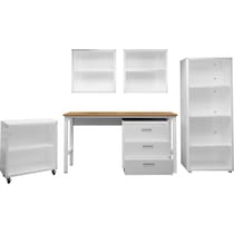 davenport white garage storage   