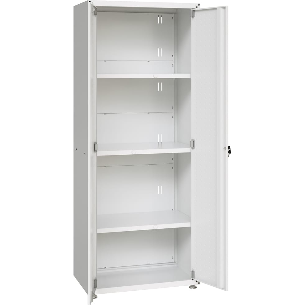 davenport white garage storage   
