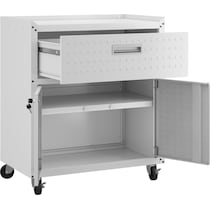 davenport white garage storage   