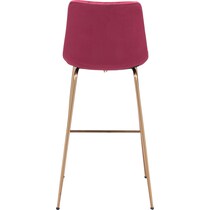 david red gold bar stool   