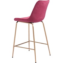 david red gold counter height stool   