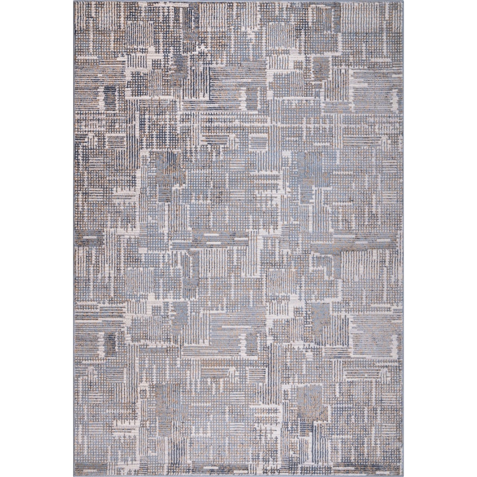 davide blue area rug  x    