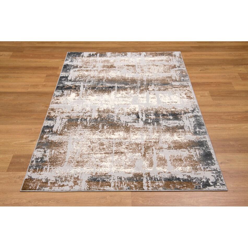 davide gray area rug  x    